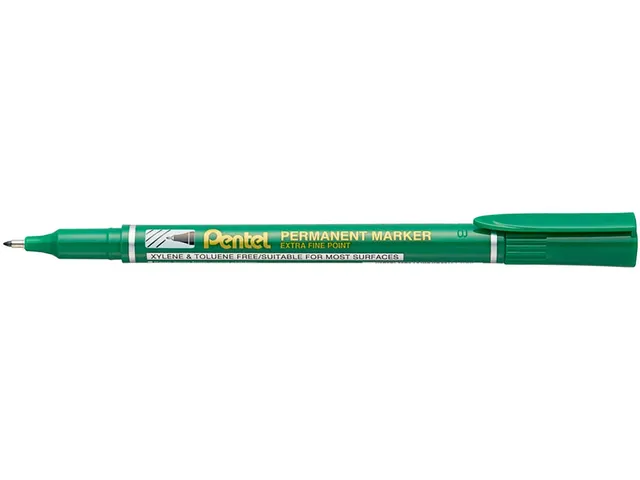 Pentel NF450-D Permanente marker Extra Fijne punt 1,2mm Groen