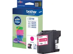 LC-221MBP Magenta Inktcartridge 260 pagina's
