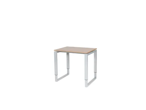 Domino Plus Bureau Hoogte Verstelbaar 800x600mm Hav/Kers 25mm Alu