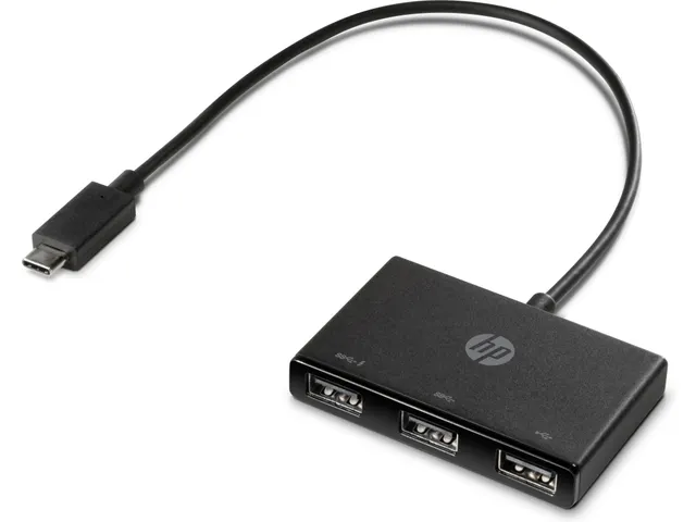 USB-C naar USB-A hub