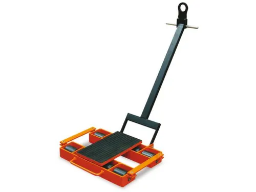 Onderwagen 6000kg Steunplaat Lxb 400x220mm 8 Nylon Wielen Zwenkbaar