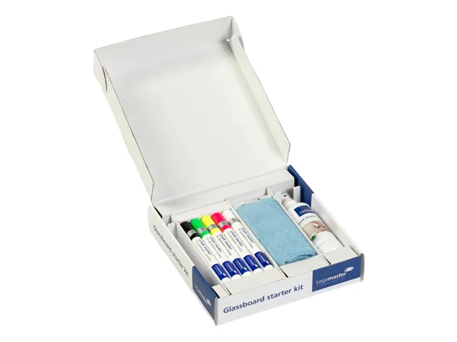Glasbord Legamaster starterkit 11-delig