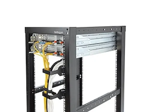 Multidirectionele verticale kabel-D-ringhaak voor serverracks 6 x 10 c
