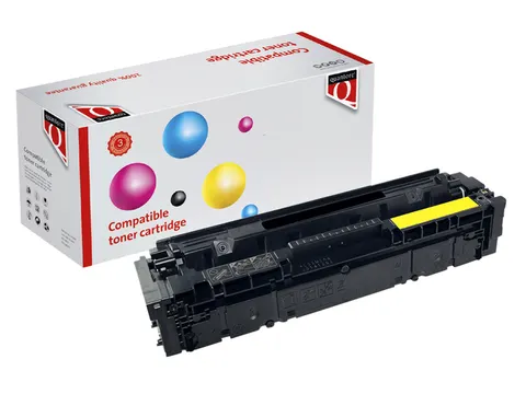 Tonercartridge Quantore alternatief tbv HP CF542X 203X geel HC