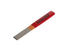 104 P Burin à fente ovale plat avec manche plastique 240x26x7mm
