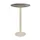 statafel,HxØ 1090x700mm,rond,schotelvoet zandkleuren