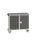 montagetafel 980x1300x600mm linoleumblad 7 laden kast front RAL7016