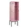 locker voor scheiding van kleding,HxBxD 2120x600x500mm,2vak