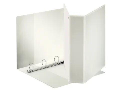 Presentatie Ringband 4 rings A4 40mm D-mech Wit Voordeelbundel