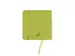 Schetsboek Kangaro 12x12cm lime green PU HC 80 vel 140gr roomwit met e