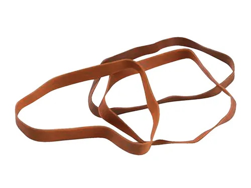 Elastiek Standard Rubber Bands 66 110x5mm 500gr 360 stuks bruin