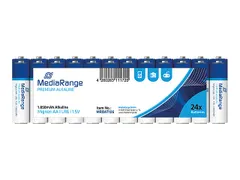 Mediarange Mignon Batterijen 24 Pack Lr06 Alkaline Aa 1,5V