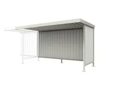 overkapping,aanbouwveld,HxBxD 2200x4300x2200mm,wanden staal