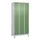 Z-garderobekast,HxBxD 1950x900x500mm,vak B 150/300mm,cil.-slot,voeten