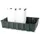Opvangbak 2x 200l Opvangvol. 220l Pe 270x 1220x 820mm