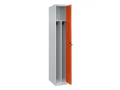 locker voor scheiding van kleding,HxBxD 1850x300x500mm,1vak