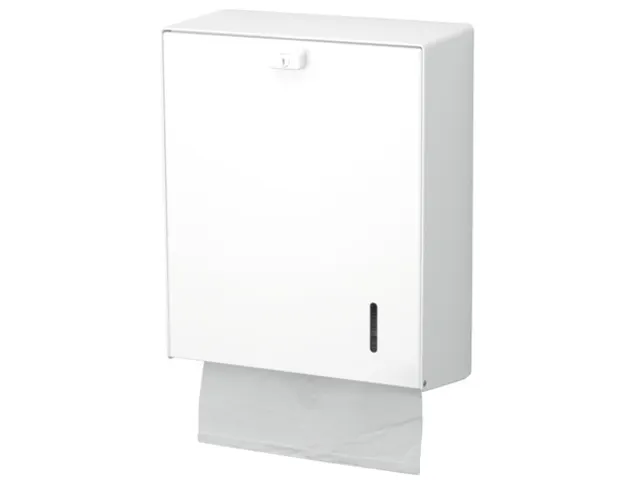Handdoekdispenser midi aluminium wit HS 31 P ingo-man versie