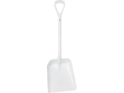 Hygiene 5623-5 Lichtgewicht Schop D-Greep Groot Blad Wit