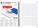 Cahier à spirales Office Essentials 180 pages carreaux 5mm assorti