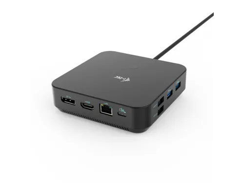 USB-C HDMI Dual DP Docking Station with Power Delivery 100 W + i-tec U