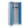 locker voor scheiding van kleding,HxBxD 1950x800x500mm,2vak