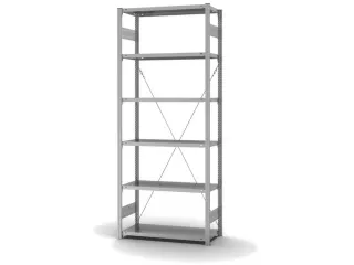 systeemstelling,grondveld,HxBxD 2500x1060x435mm,vakl. 145kg - 2