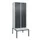 Z-garderobekast,HxBxD 2120x800x815mm,4vak,vak B 400mm,draaigrendel