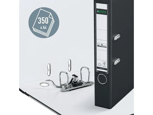 Ordner Leitz 1015 A4 50mm PP zwart