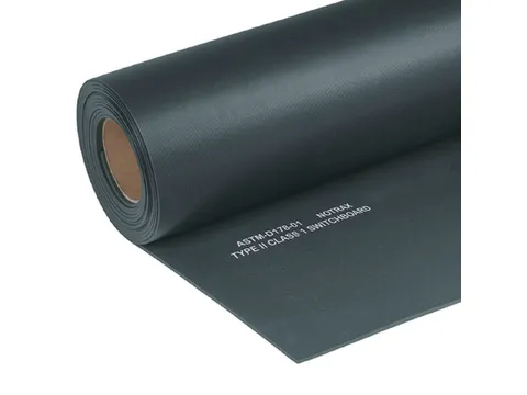 ESD-werkplekmat,metergoed,ESD,7500 V,B 910mm,PVC,geribd,isolerend