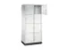 grootvolume-lockersysteem,RAL 7035,HxBxD 1950x820x500mm,2x4vakken