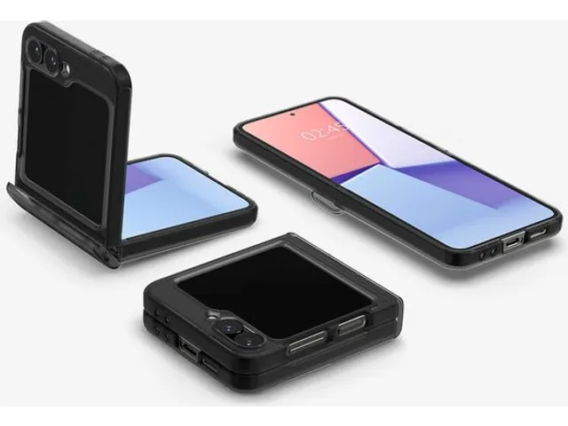Spigen Case ACS07835 Galaxy Flip (2024) Ultra Hybrid Pro Frost Gray