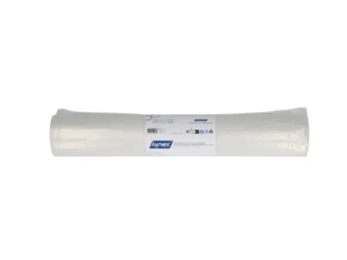 Afvalzak Hynex 63x70cm HDPE recycled T15 50L transparant rol à 50 stu