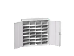 post-/sorteerkast 1000x1050x350mm 4x7vakken RAL7035