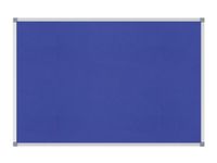 Pinboard MAULstandaard, 90x120 cm Textil - Blauw