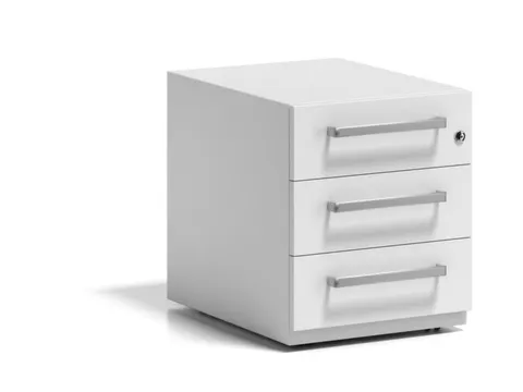 mobiel ladeblok,HxBxD 495x420x565mm,3lade(n),m. beugelgreep,cil.-slot