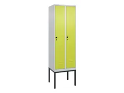 locker voor scheiding van kleding,HxBxD 2120x600x500mm,2vak