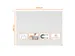 Magnetisch Whiteboard Nobo Infinity randloos 90x120cm