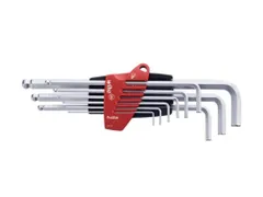 Wiha Stiftsleutelset IN ProStar Houder Zeskantkogelkop 9-Delig MAT VER