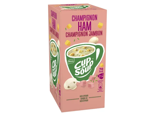 Cup a Soup Knorr champignon ham 175ml Voordeelbundel