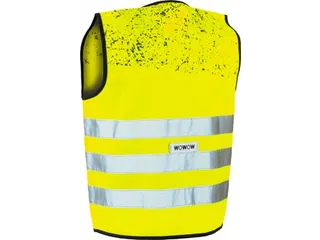 Schlamm Jacket Fluohesje Voor Kinderen Geel M - 3
