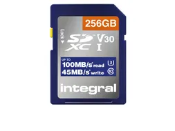 Geheugenkaart Integral SDHC-XC 256GB