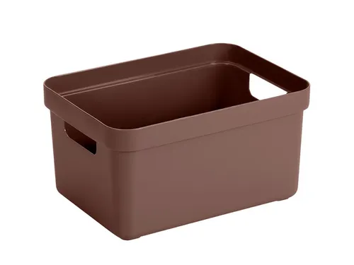 Sigma Home opbergbox 5L bruin - 25,2x17,5x12,2cm