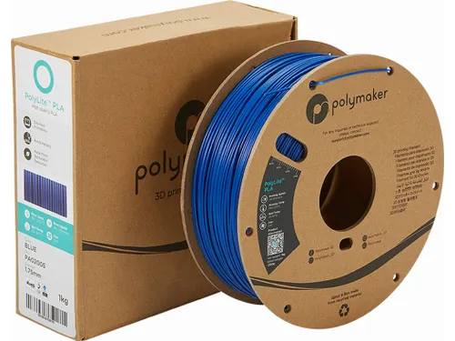 Polymaker PolyTerra PLA Candy 1.75 Filament Blauw 1kg