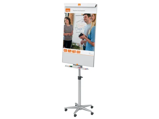 Nobo Classic Flipover Staal Mobiel 69x190cm
