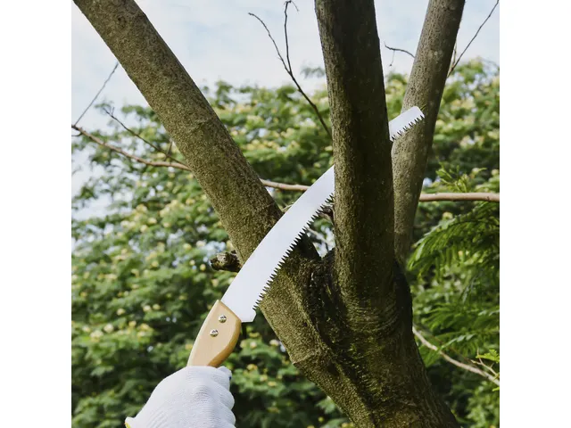 Tuinzaag TerCasa gebogen blad 33cm met kunststof houder