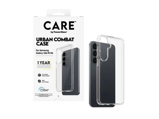 PanzerGlass CARE by Urban Combat Case Transparent Samsung Galaxy