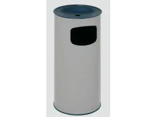 Combi-Asbak 44 Liter HxØ 710x355mm Zilverkleurig - 1