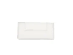 Scheidingswand,v. stellingbak,HxB 83x152mm,PP,transparant