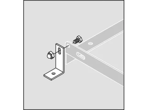 Angle De Montage Au Sol Pour Arceau Pour Cycles