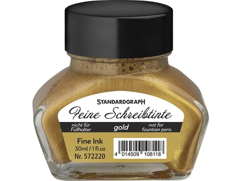 Kalligrafieinkt Inkt Standardgraph 30ml goud